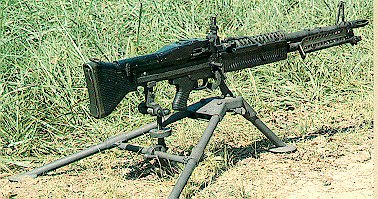 M60E3 Machine gun.  Nice, but I don't care for 'em.  Notice the 